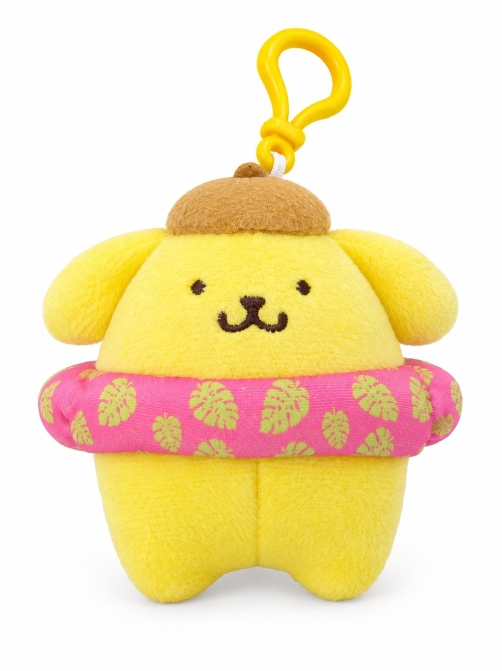 Sanrio Pompompurin Plush Bag Charm Keychain